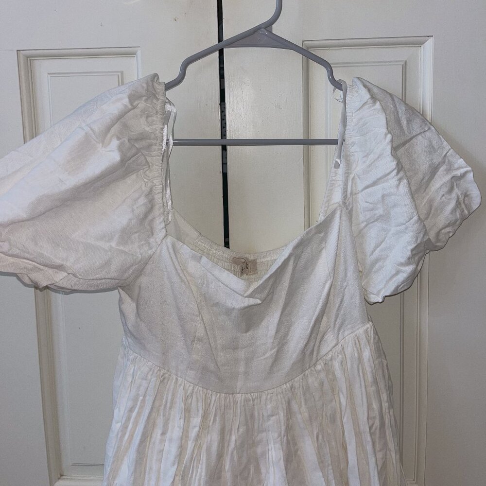 White Mini Dress - Picture 3 of 3